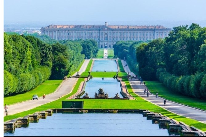 Royal Palace of Caserta Tour and Cantina Del Vesuvio Winery.