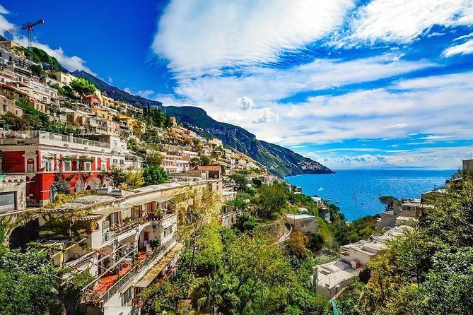 SEMI Private: Amalfi Coast Boat Tour With Transfer by High Speed Train From Rome