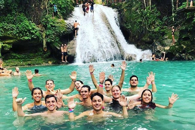 Shared Tour: Irie Blue Hole & Secret Falls Adventure Tour From Ocho Rios