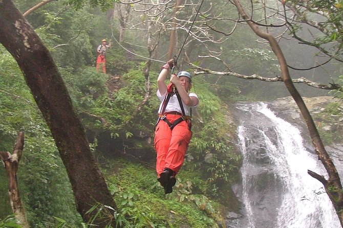 Shore Excursion Puntarenas: Mega Zipline Tour (25 Cables Over 11 Waterfalls)