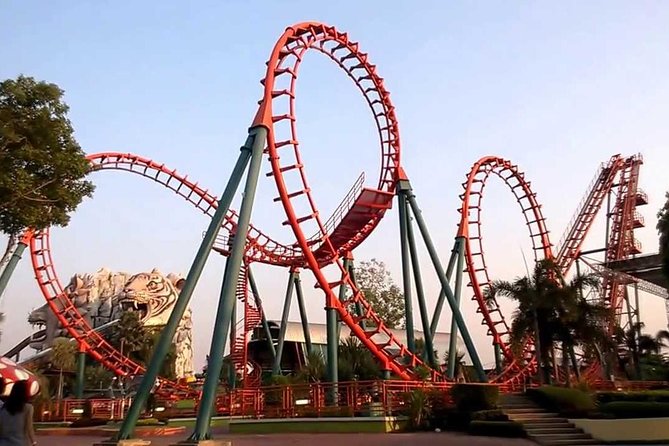 Siam Water Park Bangkok Thailand Ticket With Theme Park and Round Trip Transfer