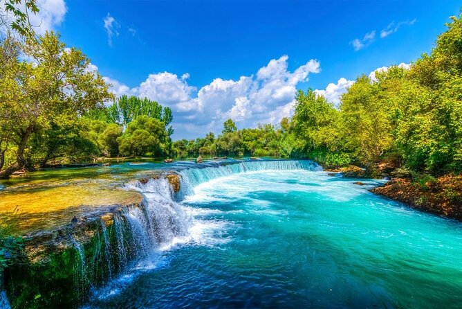 Side: Manavgat River Cruise W/ Lunch & Waterfall & Bazaar Visit - Picturesque Turkish Village
