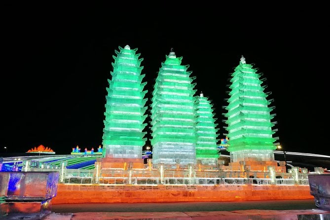 Small Group Night Tour to Harbin Ice and Snow World