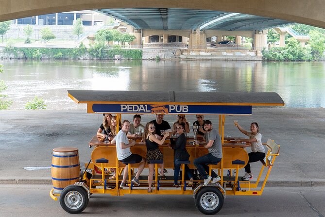 Small Group Pedal Pub Shared Tour in Uptown Columbus
