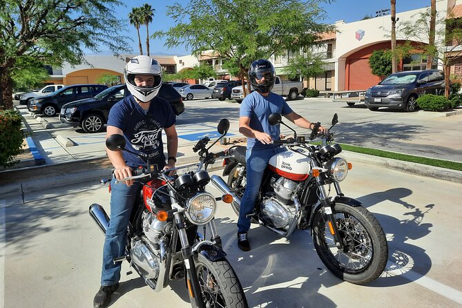 Street Motorcycle Rental in Greater Palm Springs Area