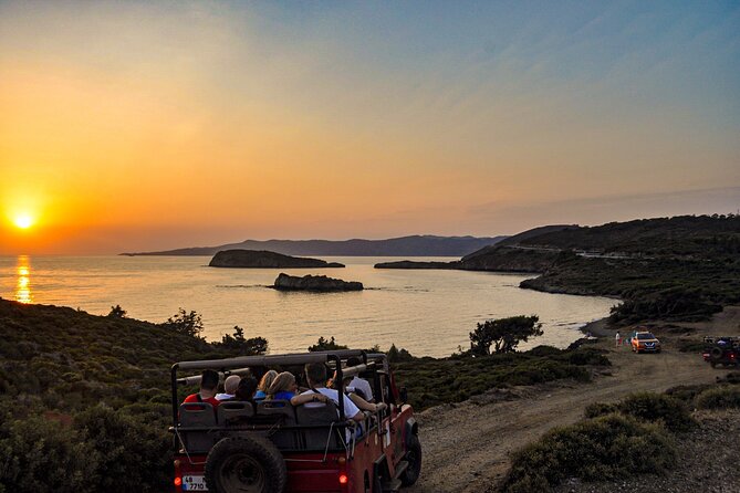Sunset and Beach Party, Swim With Barbeque Dinner (4x4 Jeep) From Marmaris