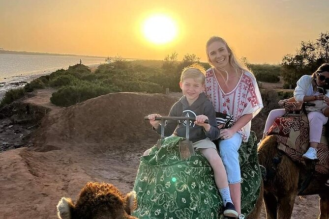 Sunset Camel With Barbecue Dinner