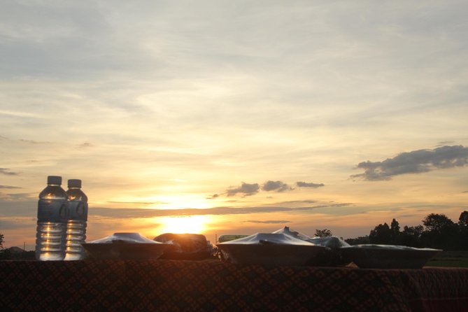 Sunset Dinner at Rice Paddy Fields