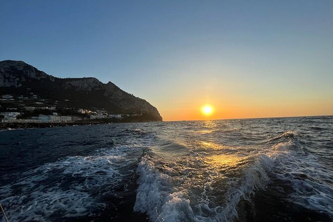 Sunset on Board - The Picturesque Natural Arch