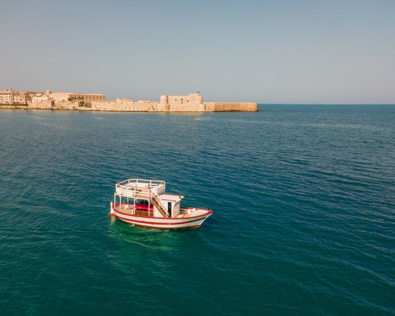 Syracuse: Boat Trip With Lunch, Wine, and Swimming Stops - Overview of the Tour