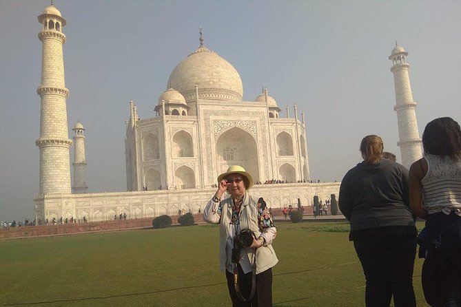 Taj Mahal by Superfast Gatimaan Express Train