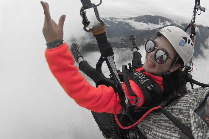 Tandem Paragliding Flight in Lombardy