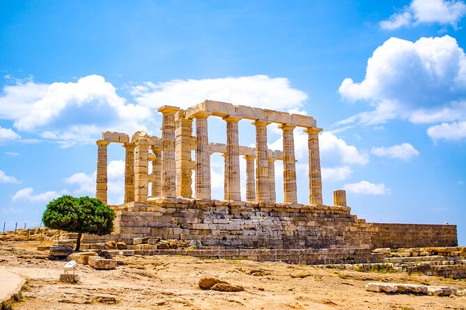 Temple of Poseidon and Cape Sounion Half Day Afternoon Tour