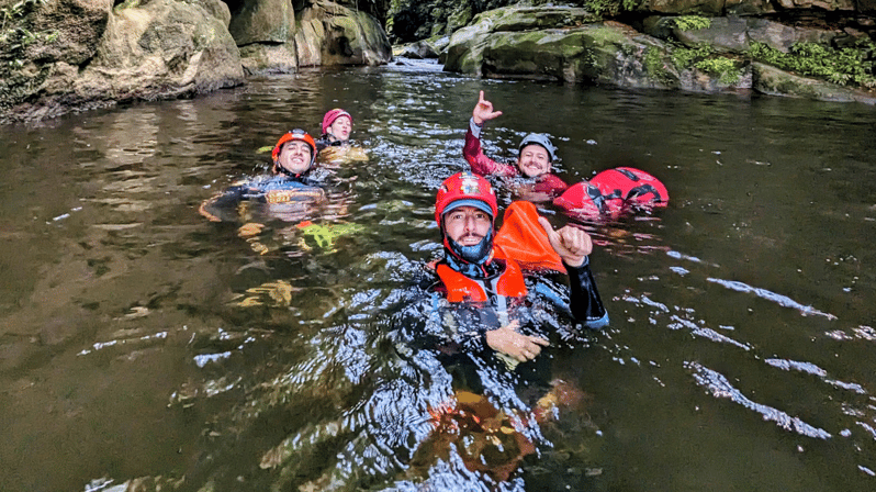Terrific CANYONING (Rappels – Pools – Slides) From Guatape