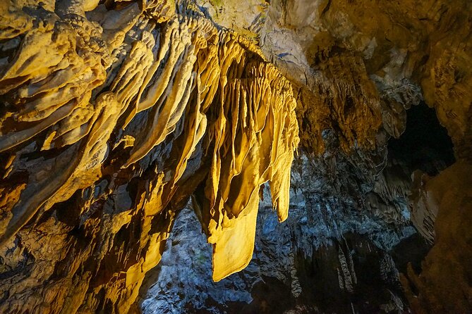 The Amazing Cave Lakes/Train Ride Through Vouraikos Gorge Private Tour