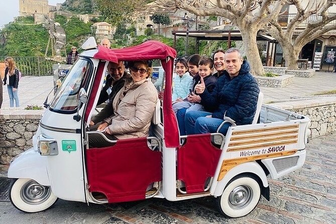 The PADRINO TOUR – Savoca and Forza Dagrò Aboard the Vintage 80S Minibus