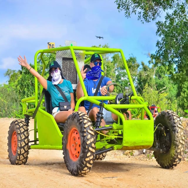 Tour in Buggy Half-Day and Beach Cenote :Punta Cana