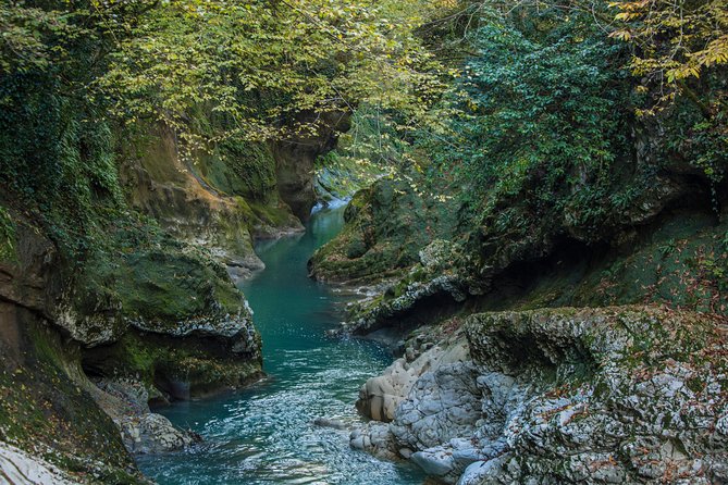 Tour to Canyons and Caves From Kutaisi