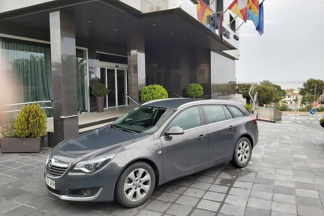 Transfer From Calpe to Alicante Airport in Private Sedan Car Max. 3 Passengers
