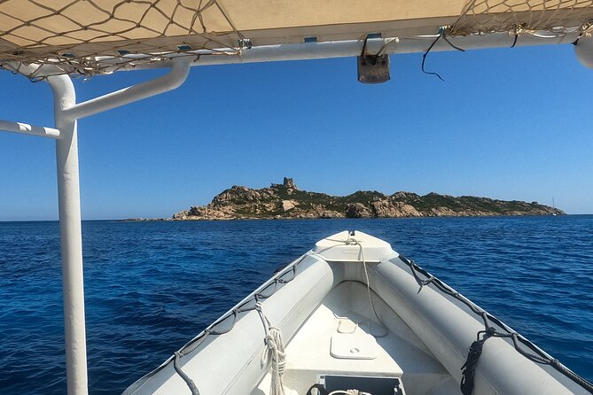 Transport by Boat From the Marina of Villasimius to Isola Dei Cavoli