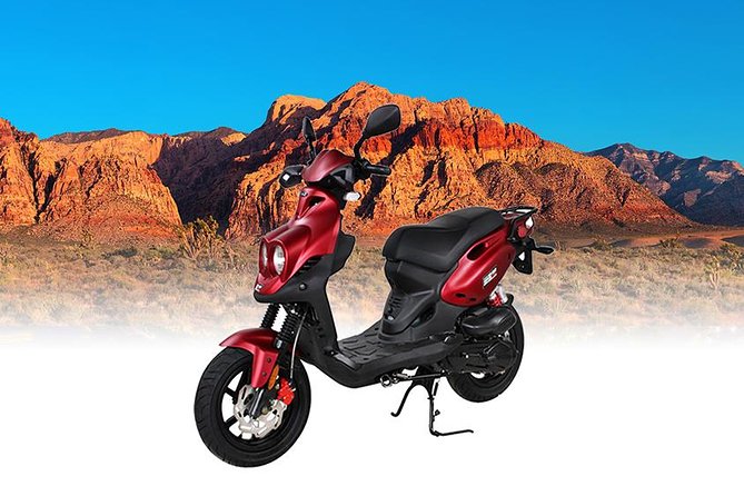 Travel Las Vegas and Red Rock Canyon on Our Premium Scooter