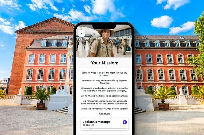 Trier Exploration Private Game and City Tour on Your Phone