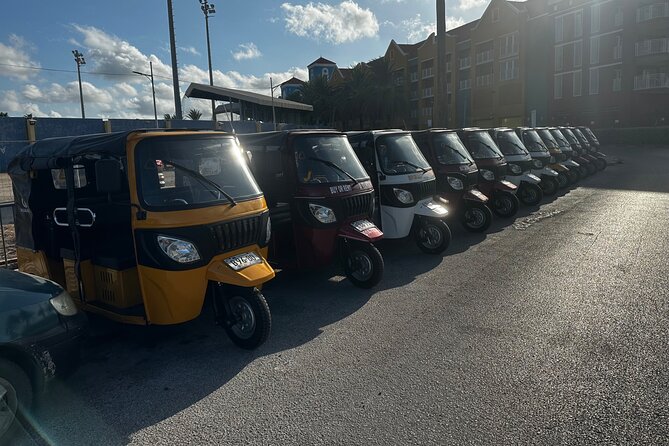 Tuktuk’S Adventure Fun Tour in Curacao Minimum 4 Persons/Booking