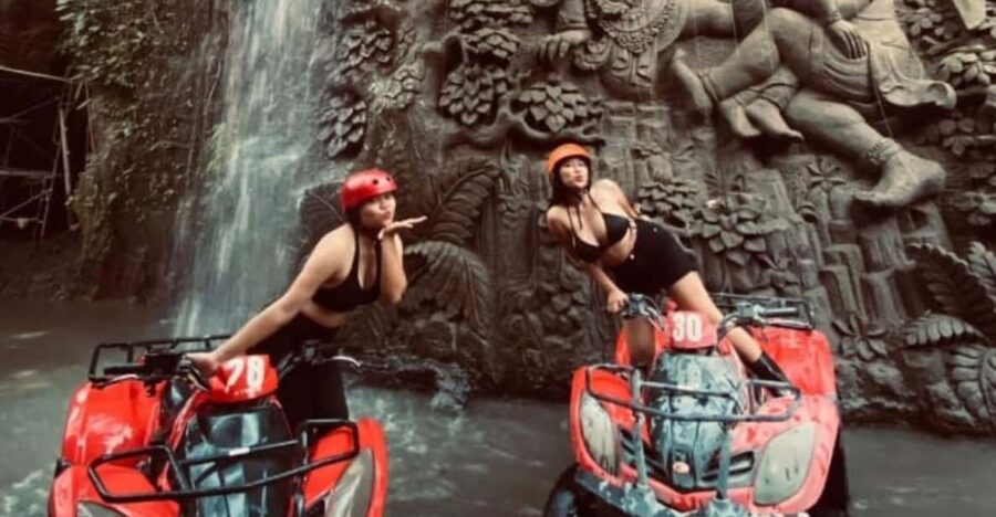Ubud Activity With Shuttle: ATV Ride Through Ubud Ricefield