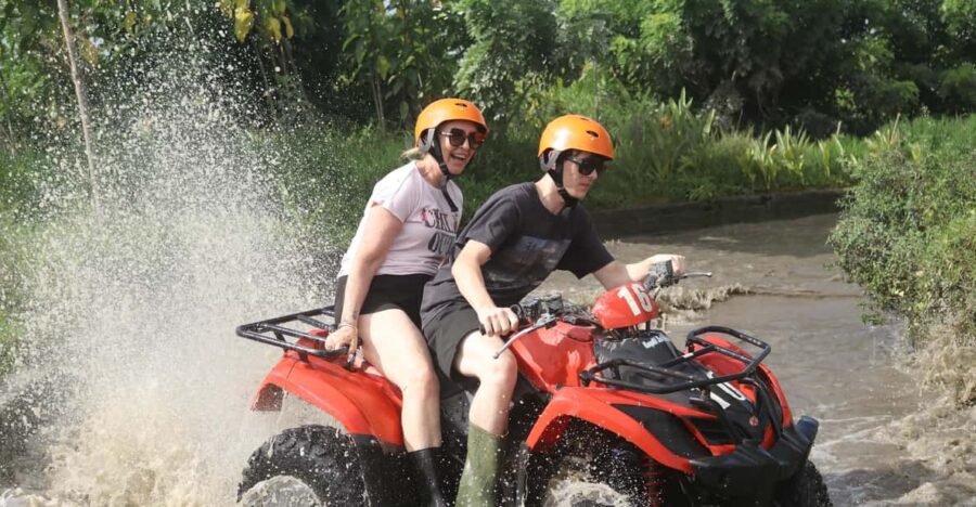Ubud Adventure: ATV Thrills, Monkey Encounters, & Waterfall