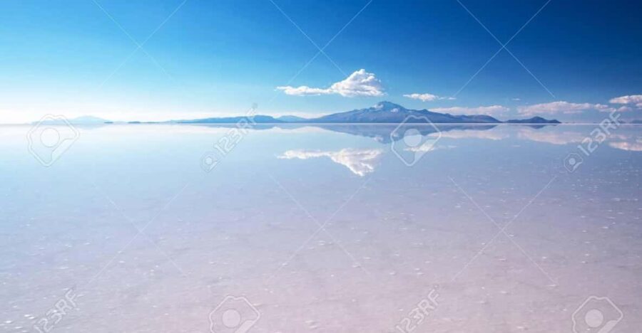 Uyuni Salt Flat Tour 1D + Evening; Salt Water-Mirror Effect