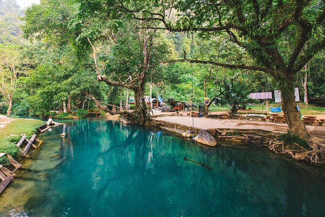 Vang Vieng Tour B – Nam Xay Viewpoint Hike & Blue Lagoon 1 Tour
