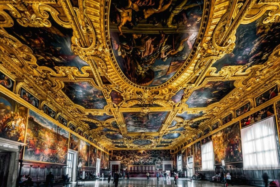 Venice: Doges Palace & St Marks Terrace Access Guided Tour