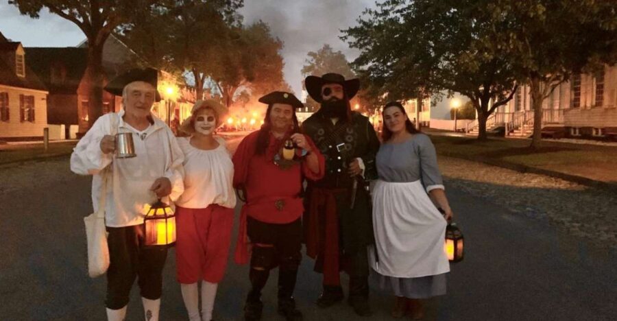 Williamsburg: Haunted Ghosts, Witches, and Pirates Tour - Tour Overview