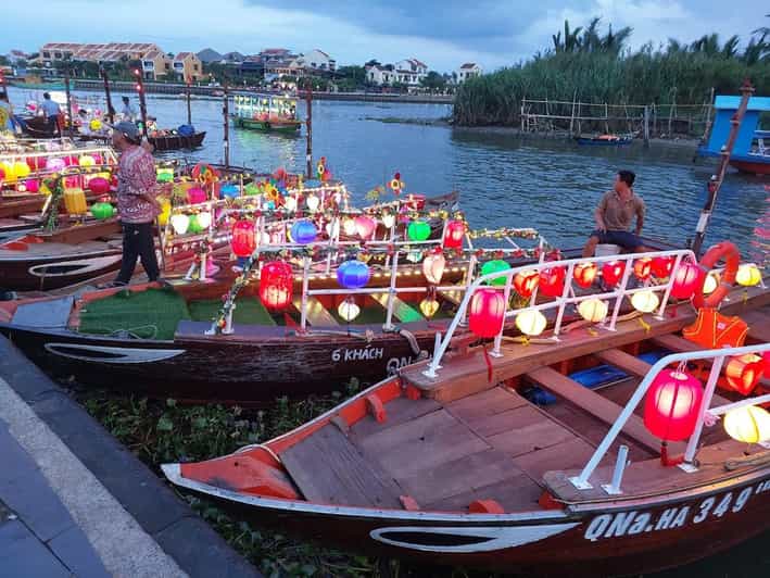 Hoi An Entrance Ticket + Boat Lantern Release Flower + Water