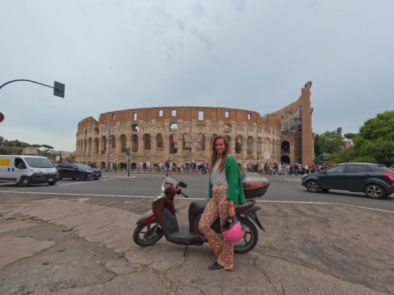 🛵 Rome: Private Scooter Guided Tour, Day - Night Ride💘🛵 - Pickup and Drop-off