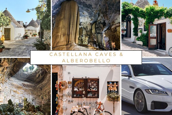 Alberobello & Castellana Caves: Private Tour From Bari