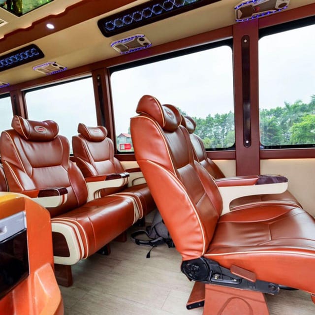 Bus Transfer From Hanoi to Pu Luong (Vip Limousine Bus)