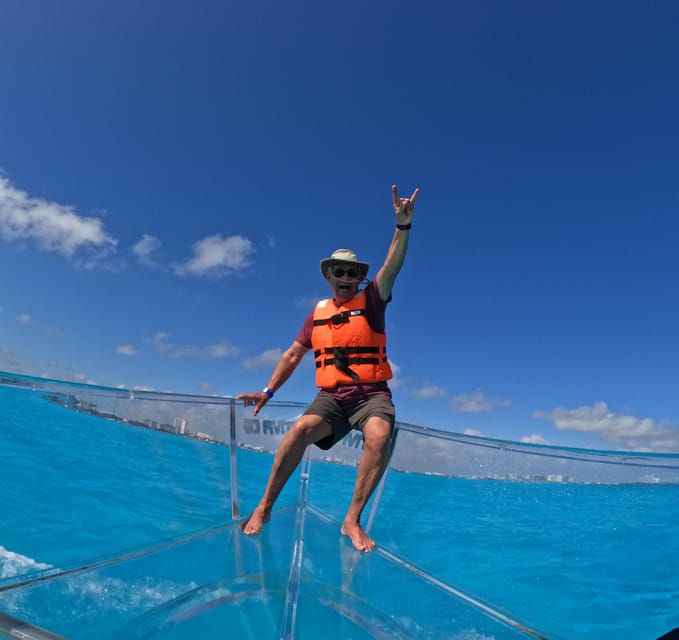 Cancun: 2-Hour Clear Boat Tour