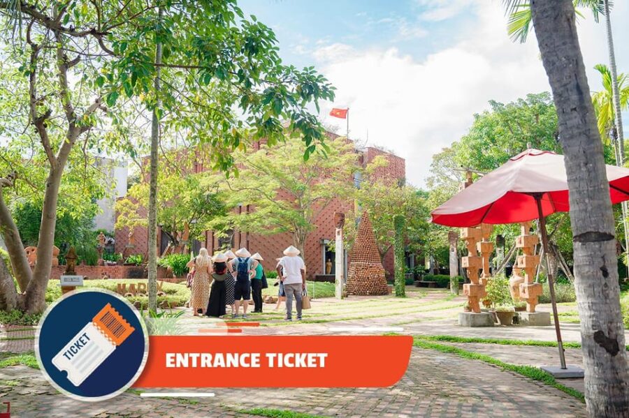 Entry Ticket: Thanh Ha Pottery Villages Park & Basket Boat