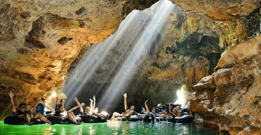 From Yogyakarta: Jomblang and Pindul Cave Adventure Day Tour