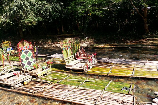 Great River Bamboo Rafting and Limestone Foot Massage Tour From Montego Bay