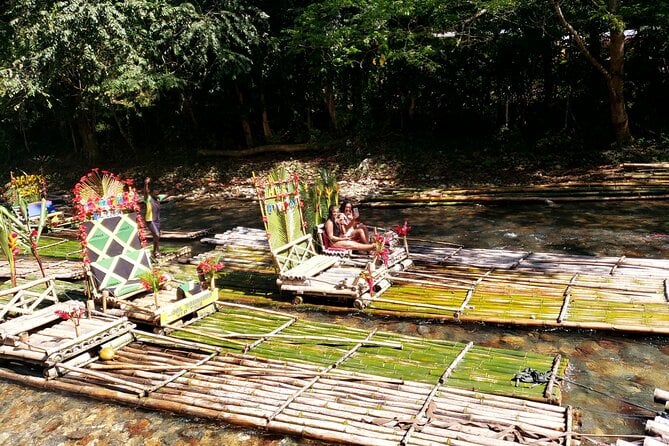 Great River Bamboo Rafting and Limestone Foot Massage Tour From Montego Bay
