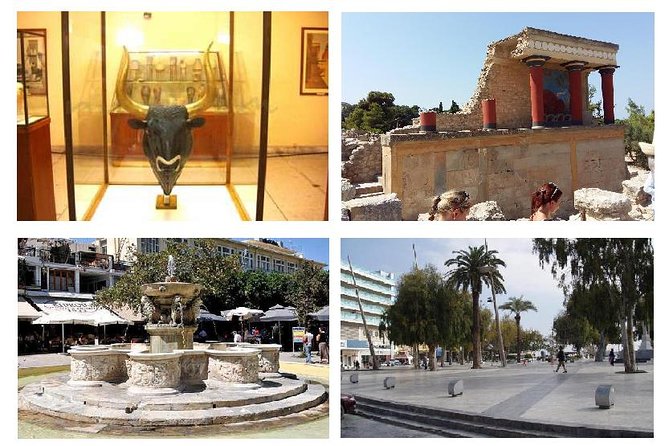 Heraklion,Museum,Knossos From Chania up 15 Pers Group Tour-Wheelchair Accessible
