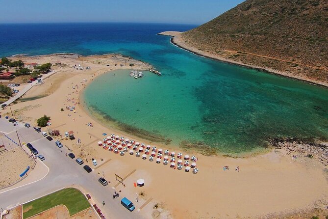 Stavros Beach and Monasteries Private Tour (Price per Group of 6)