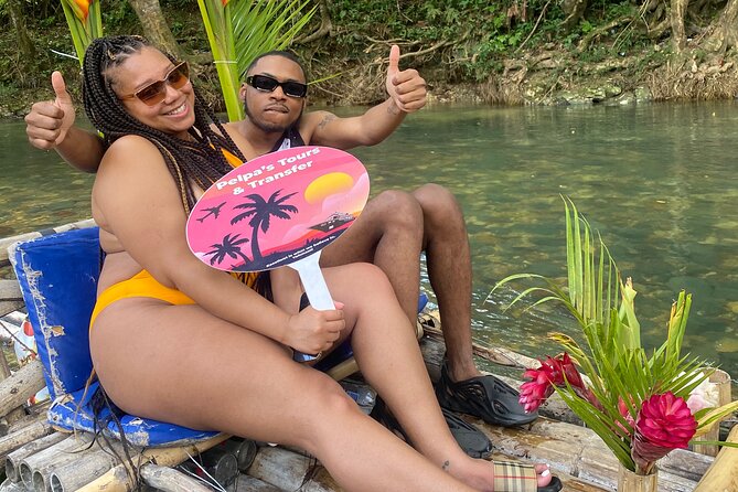 Private Bamboo River Rafting With Limestone From Montego Bay