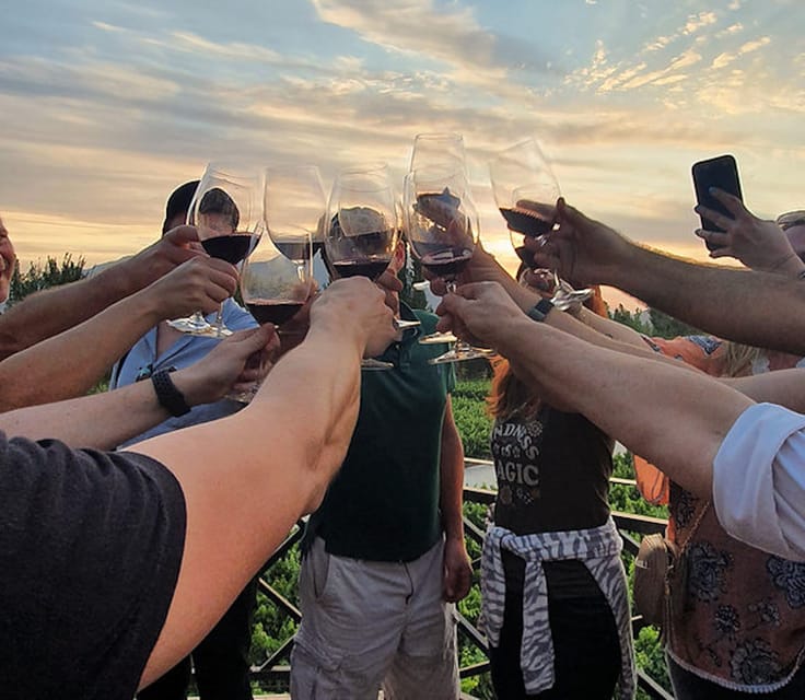 Santiago: Sunset Winery Tour With Wine Tastings and Dinner - Tour Overview and Pricing