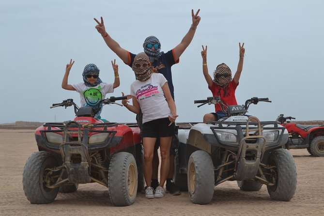 3 Hours Quad Bikes Safari With Transfer – Sharm El Sheikh