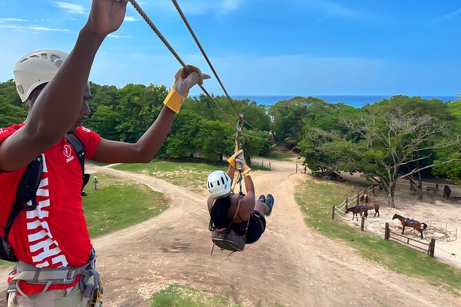ATV, Zipline Over Ocean And Horseback Ride & Swim in Montego Bay