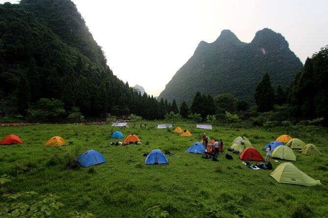Camping (The Front Gate of Yangshuo Park) China