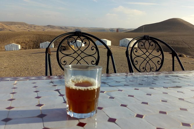 Desert Sunset Camel Ride With Free Tea in The Desert Camp